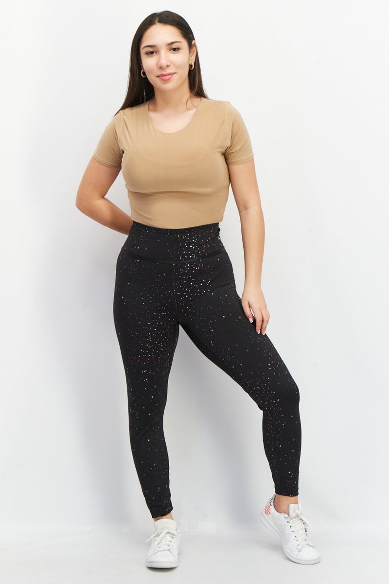 PUMA Women Sportswear Fit Brand Logo Training Tights, Black - Image 2