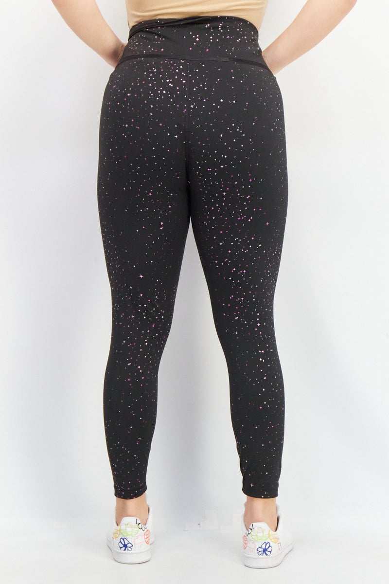 PUMA Women Sportswear Fit Brand Logo Training Tights, Black - Image 4