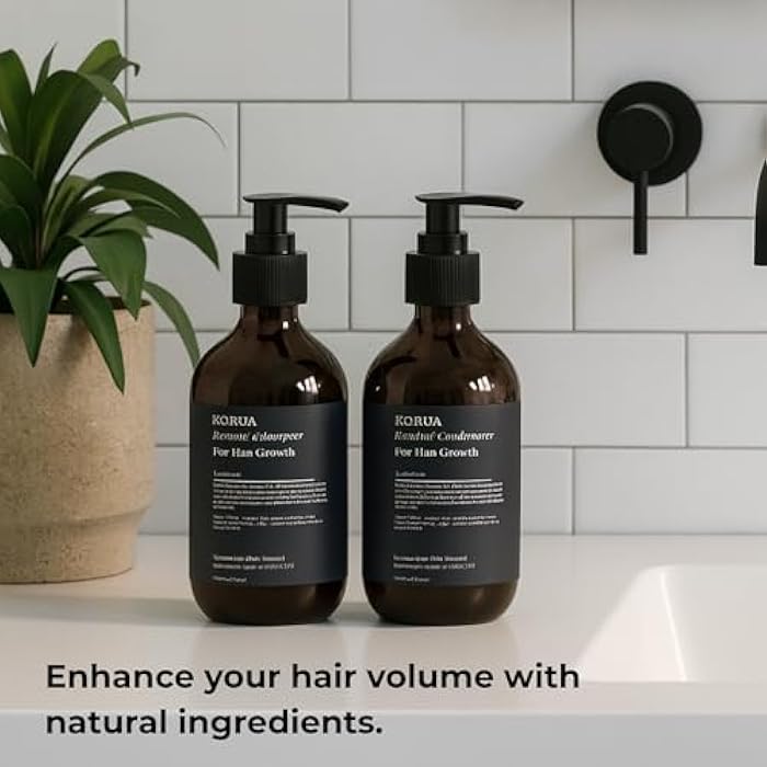 KORUA Batana Oil Shampoo and Conditioner for Hair Growth and Healthy Hair - Image 4
