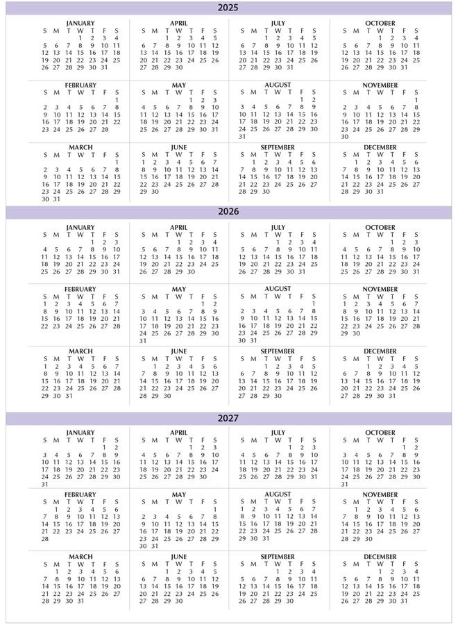 House of Doolittle 2025 Monthly Calendar Planner, Wildflower, 7 x 9 Inches, January - December (HOD295674-25) - Image 4