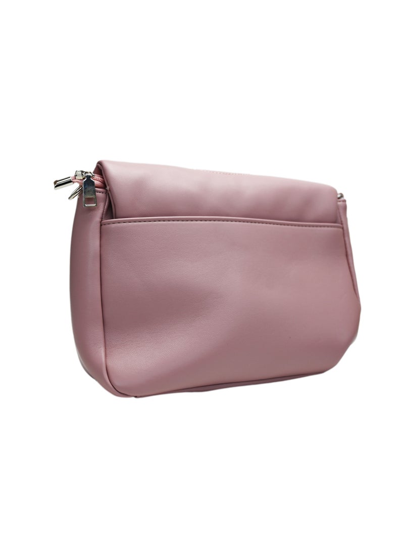 Generic Pink Shoulder Bag For Women,  Detachable Ladies Purses For Women, Cross Body Bags For Gifting, Pink Women Hand Purse  - Image 2