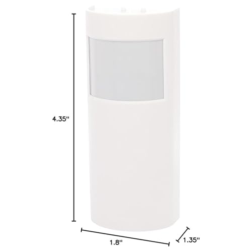 Lutron Caseta Smart Lighting Auto On and Off Motion Sensor, For Dimmers, Switches, and Fans Controls, No Wires Required, PD-OSENS-WH, White - Image 2