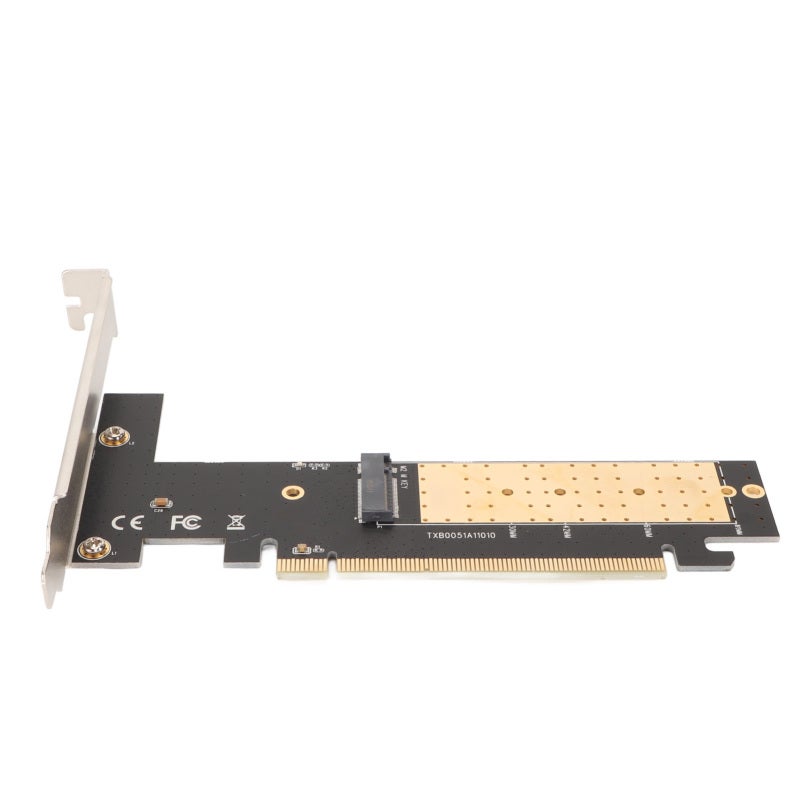M.2 NVMe Adapter: PCIe 3.0 X16, Up To 32Gbps, Plug And Play - Stable PCB Material, NVMe Expansion Card for Motherboards Without M.2 Slots, 2280/2260/2242/2230mm M.2 M-Key SSDs - Image 2
