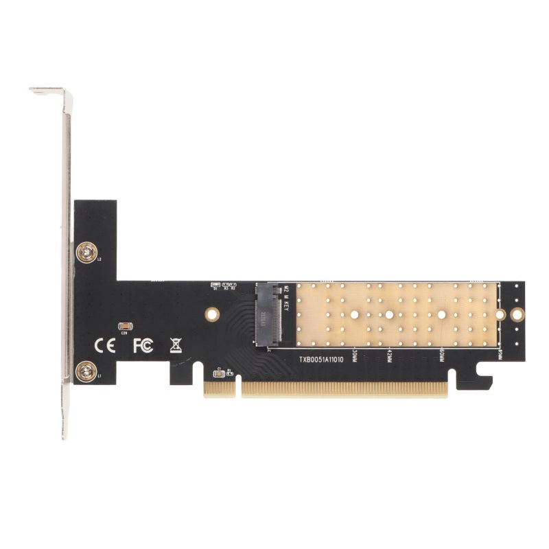 M.2 NVMe Adapter: PCIe 3.0 X16, Up To 32Gbps, Plug And Play - Stable PCB Material, NVMe Expansion Card for Motherboards Without M.2 Slots, 2280/2260/2242/2230mm M.2 M-Key SSDs - Image 5