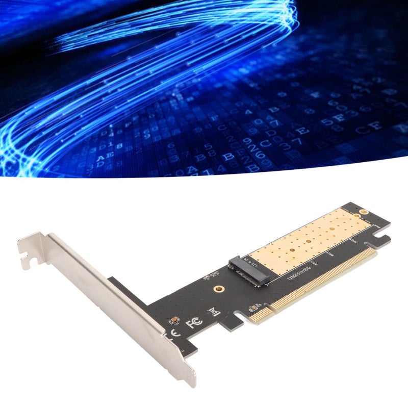 M.2 NVMe Adapter: PCIe 3.0 X16, Up To 32Gbps, Plug And Play - Stable PCB Material, NVMe Expansion Card for Motherboards Without M.2 Slots, 2280/2260/2242/2230mm M.2 M-Key SSDs - Image 3