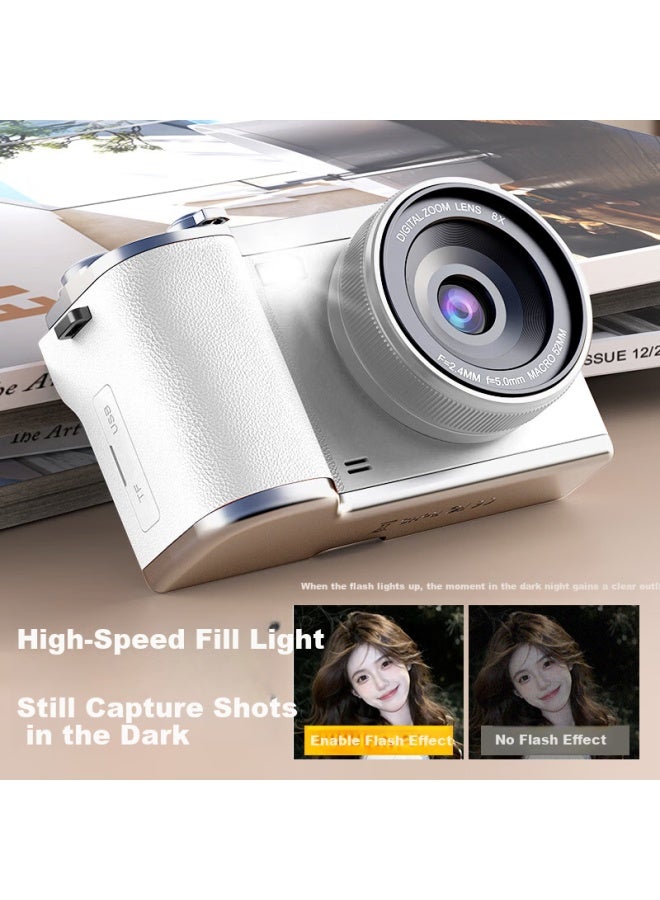 Kufire Ccd Digital Camera Student Travel Entry-level Compact Mirrorless Hd Uploadable Mobile New Year Birthday Gift For Boys - Image 5
