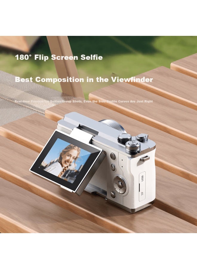 Kufire Ccd Digital Camera Student Travel Entry-level Compact Mirrorless Hd Uploadable Mobile New Year Birthday Gift For Boys - Image 4
