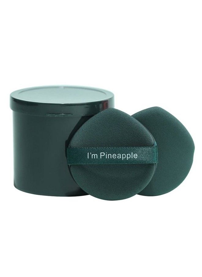 maycreate 7Pcs Makeup Puffs Makeup Blender Sponge Powder Puff Latexfree Makeup Sponge Air Cushion Pads For Liquid Foundation Cream Powder Concealer Wet & Dry Dual Use((Green)  - Image 1