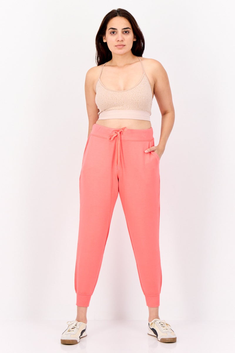 SKECHERS Women Sportswear Fit Outdoor Sweatpants, Coral - Image 3