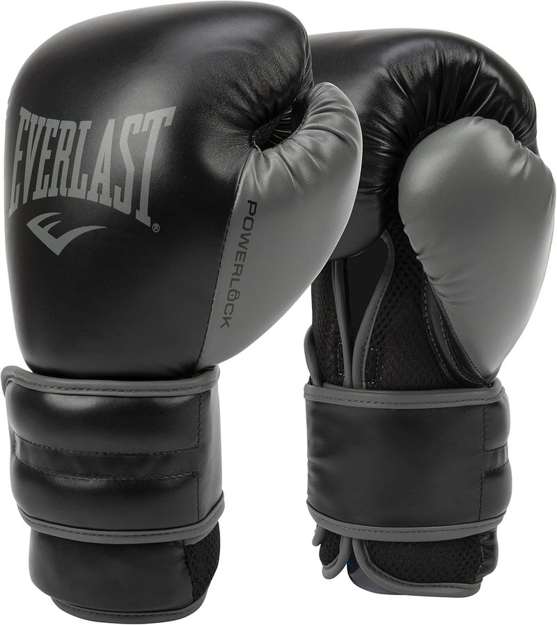 EVERLAST Everlast POWERLOCK 2 TRAINING GLOVES,Black, 14OZ ,870314-70 - Image 1