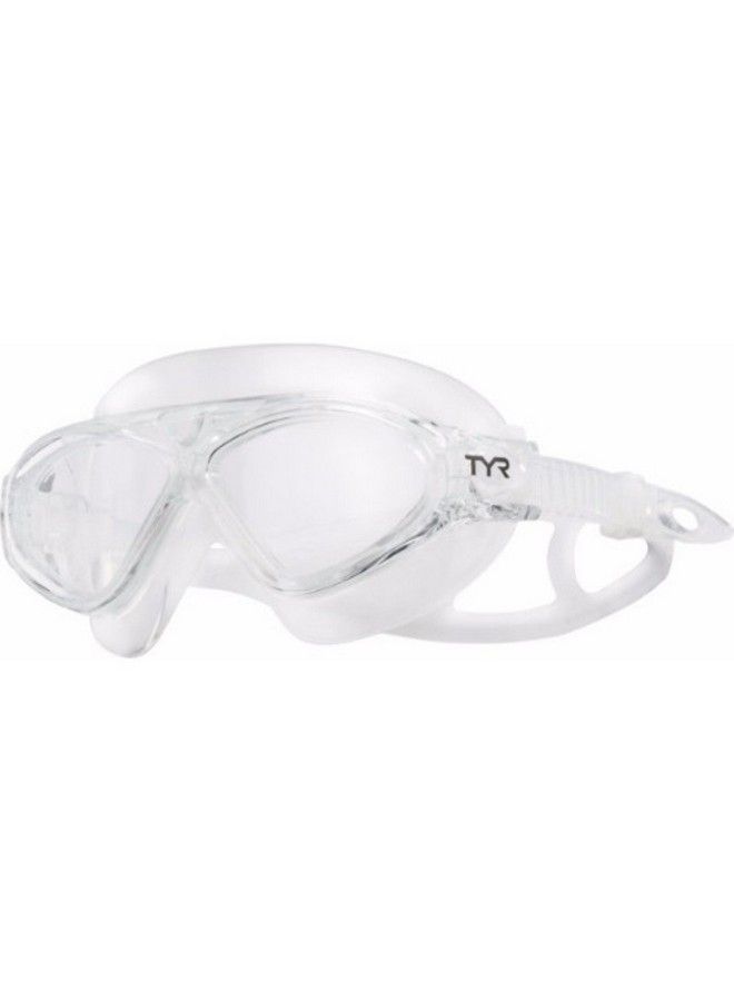 TYR Magna Junior Swim Mask Swim Goggles (Clear) - Image 1