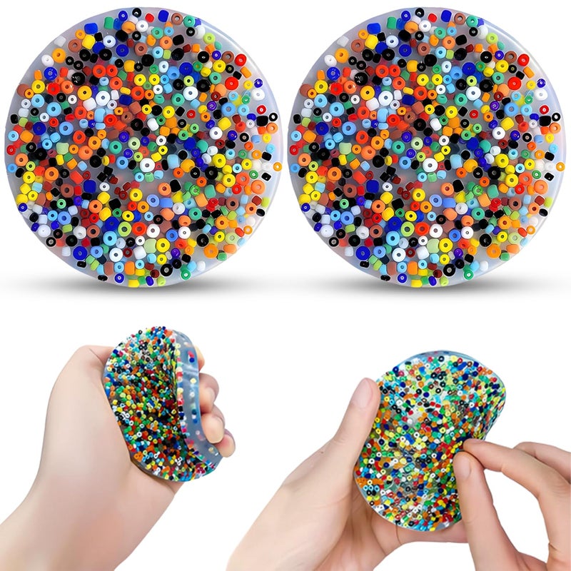 VarietyFidgets Picky Pad Skin Picking Fidget Toys for Anti Skin Picking Trichotillomania Fidget Toys Sensory Pick Pads for Anxiety Stress Relief in Kids Adults 2 Pack 10 cm - Image 2