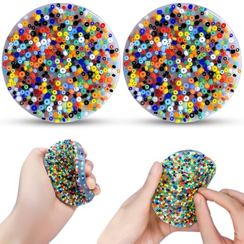 VarietyFidgets Picky Pad Skin Picking Fidget Toys for Anti Skin Picking Trichotillomania Fidget Toys Sensory Pick Pads for Anxiety Stress Relief in Kids Adults 2 Pack 10 cm - Image 1