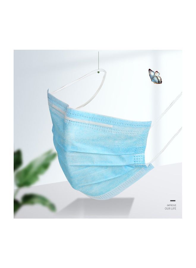 NIBEMINENT Pack Of 50 3-Layered Disposable Face Mask - Image 2