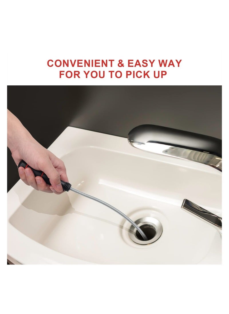 2 Pack Bendable and Flexible Magnet Tool 24 Inch Versatile Magnet Sweeper for Difficult-to-Reach Home Sink Drains Car Keys Bolts  - Image 4