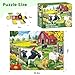 VOLUVOLU 300 Pieces Jigsaw Puzzles for Adults Pasture Cows Puzzle for Adults Children Seniors Brid Puzzle 300 Pieces Gift for Birthday Home Decor Fun for Family Entertainment205 15 Inch - Image 4