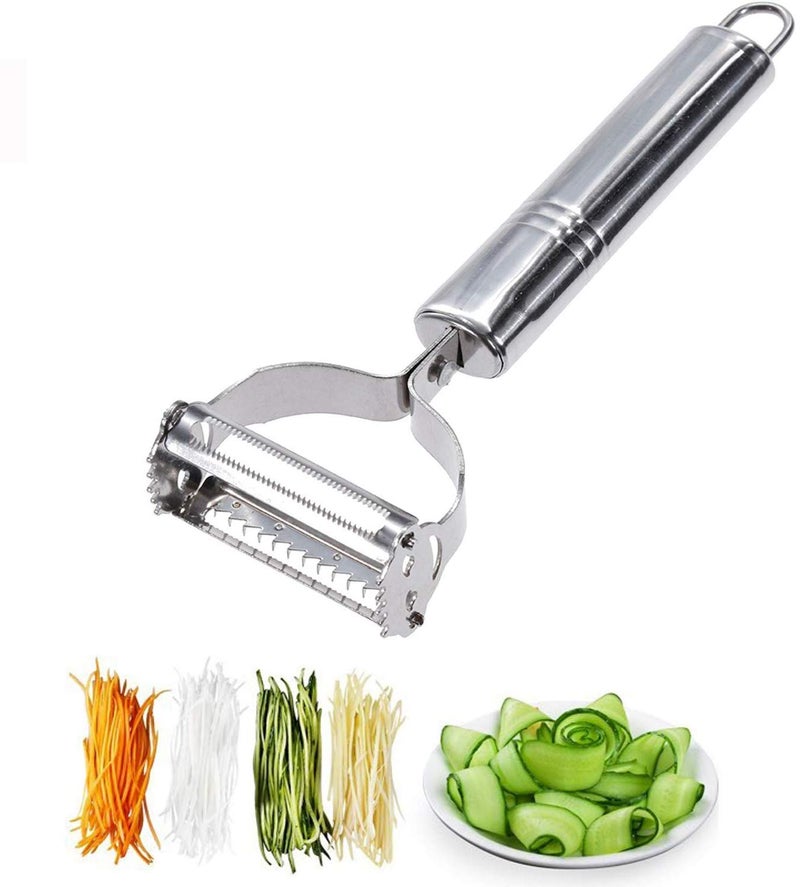 EMNDR Stainless Steel Peeler Grater Multi-Function Fruit Peeler Vegetable Fruit Peel Shredder Slicer Grater Kitchen Accessories - Image 4