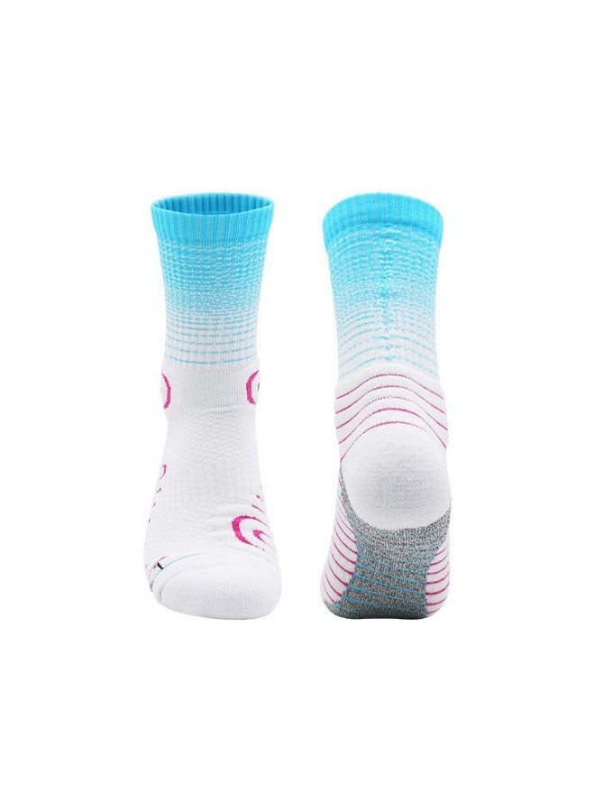 Fashion Anti Slip Breathable Sports Socks Four Piece Set