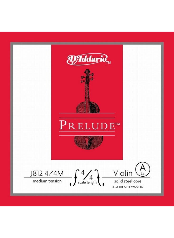 D'Addario D'Addario Prelude Violin Single A String, 4/4 Scale, Medium Tension  - Image 2