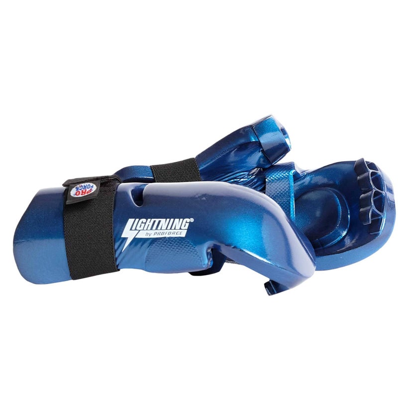 Pro Force PROFORCE Lightning Punches Karate Sparring Gloves - Blue - Medium - Image 2