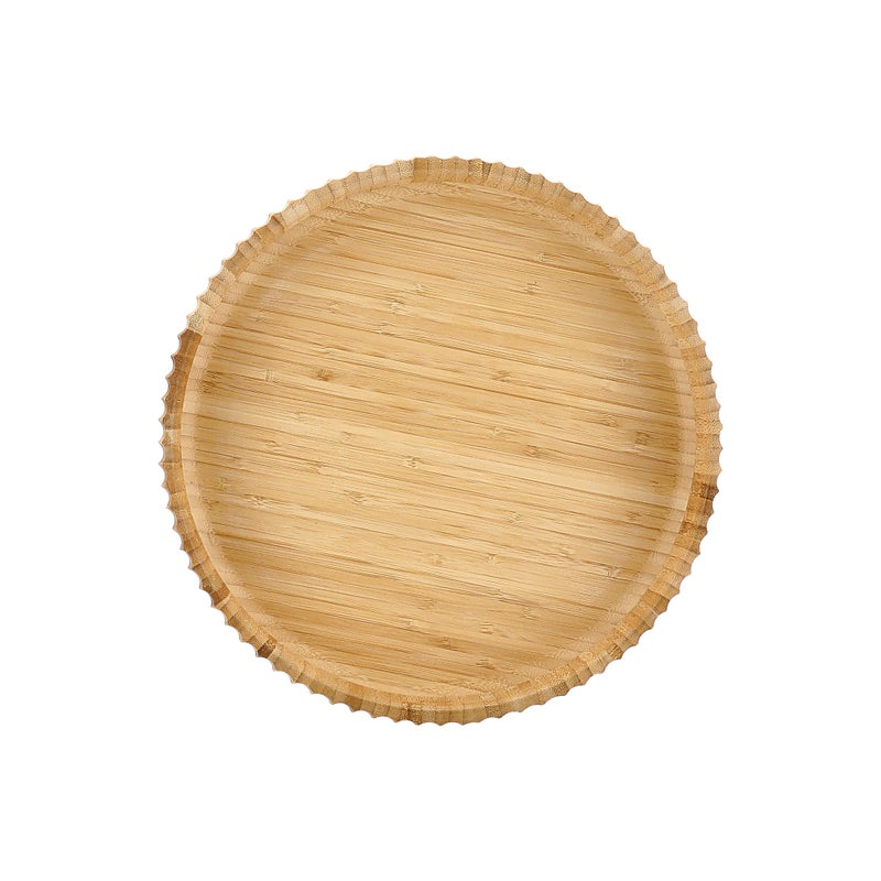 وعاء سلطة خيزران 30.5*6 سم - Image 4