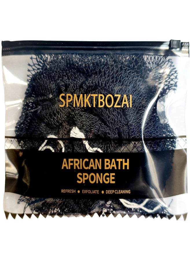 SPMKTBOZAI Authentic African Net Sponge; Long Exfoliating Body Scrubber; Traditional African Washcloth for Dead Skin & Smooth KP; Hygienic Fast Dry Loofah Alternative; for Men & Women - Image 2