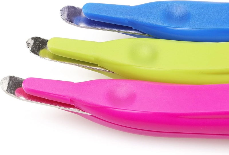 ZZTX 3 PCS Professional Magnetic Staple Remover Puller Staples Remover Staple Removal Tool for School Office Home(Blue, Rose, Green) - Image 5