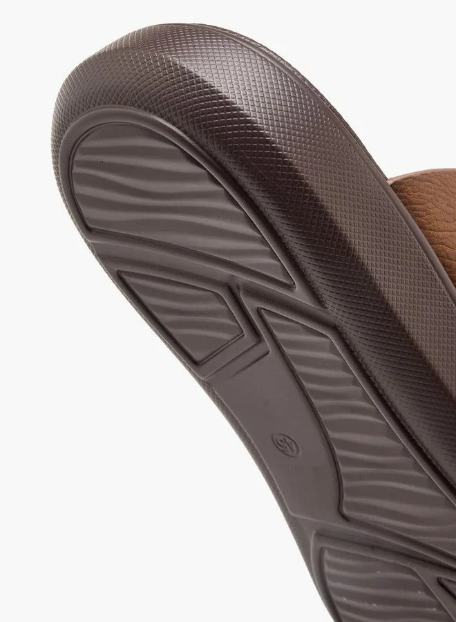 LBL by Shoexpress TAN Men Slip-On Arabic Sandals for Men | Best Price UAE