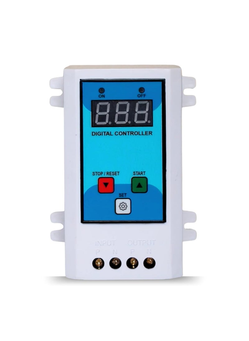 Microtail Digital Motor Starter Switch 20 Ampere Overload Protection Underload Protection HighLow Voltage Protection Off Delay Timer  - Image 1