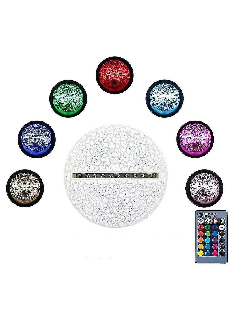 Generic - 3D Star Wars Kids Night Light - With Timer, 7 Color Touch And 16 Remote Control Color Changing - Gift For Kids And Star Wars Fans - Image 1