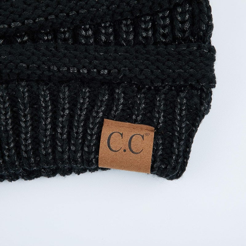 Cc Exclusives Cable Knit Beanie - Thick, Soft & Warm Chunky Beanie Hats - Image 3