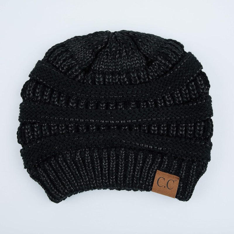 Cc Exclusives Cable Knit Beanie - Thick, Soft & Warm Chunky Beanie Hats - Image 2