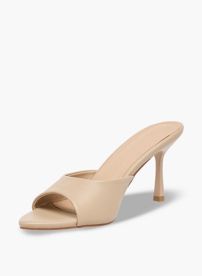 Flora Bella By Shoexpress Women Slip-On Stiletto Heel Sandals - Image 4