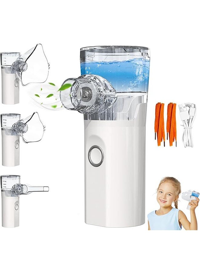 Ocean Portable Children's and Adult Ultrasonic Nebulizer, Mesh Mini Inhaler, USB Charging, Easy to Clean, Fit for Home, Office and Travel - Image 2