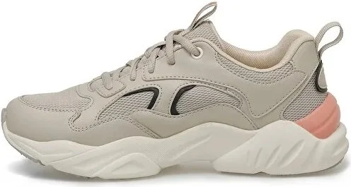 LUMBERJACK Dakota 4fx Memory Insole Lace Up Light Sole Women's Sneakers Beige
