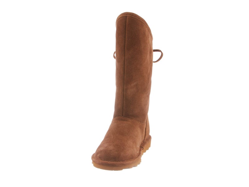 BEARPAW Phylly Youth's Boot Hickory Size 3 | Comfortable Suede Winter Boot | Youth's Classic Slip On Boot - Image 5