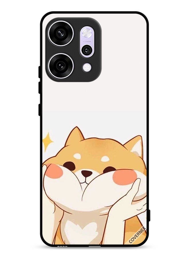 Covernex Oppo Reno14 Protective Case Cover Cute Cat Clip Art