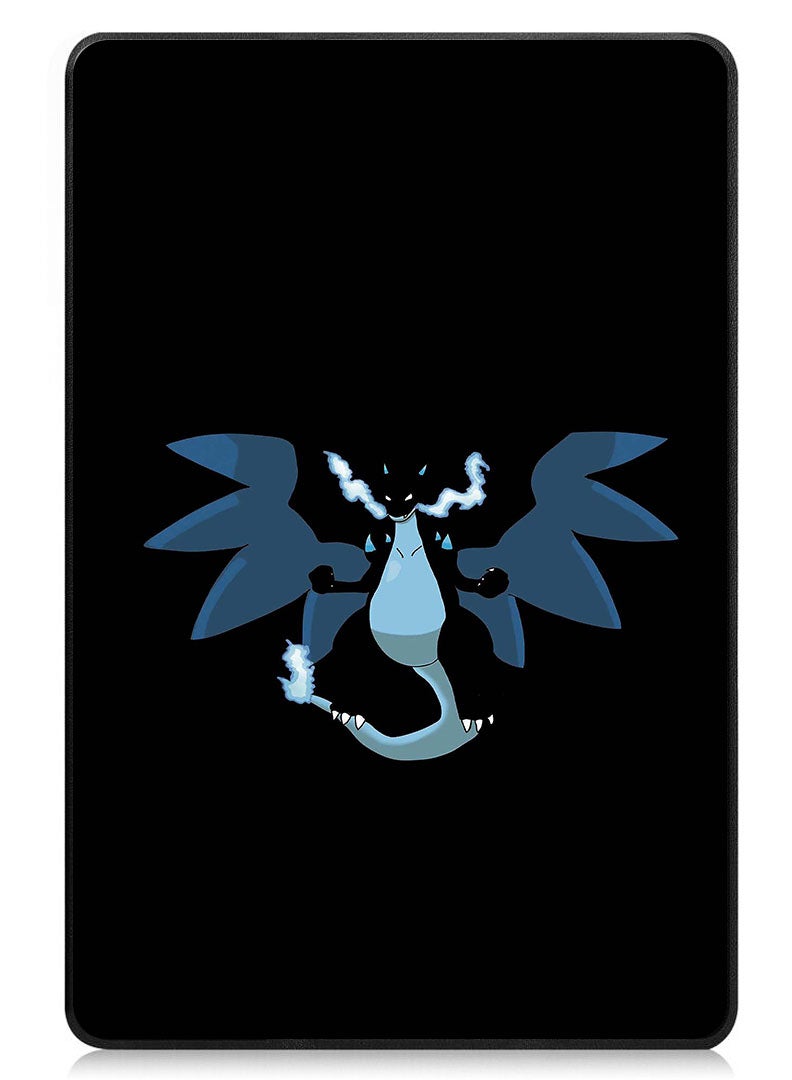 Theodor Protective Flip Case For Apple iPad Pro 13 (2024) With Trifold Stand Auto Wake Sleep Shockproof Cover blue dragon - Image 1