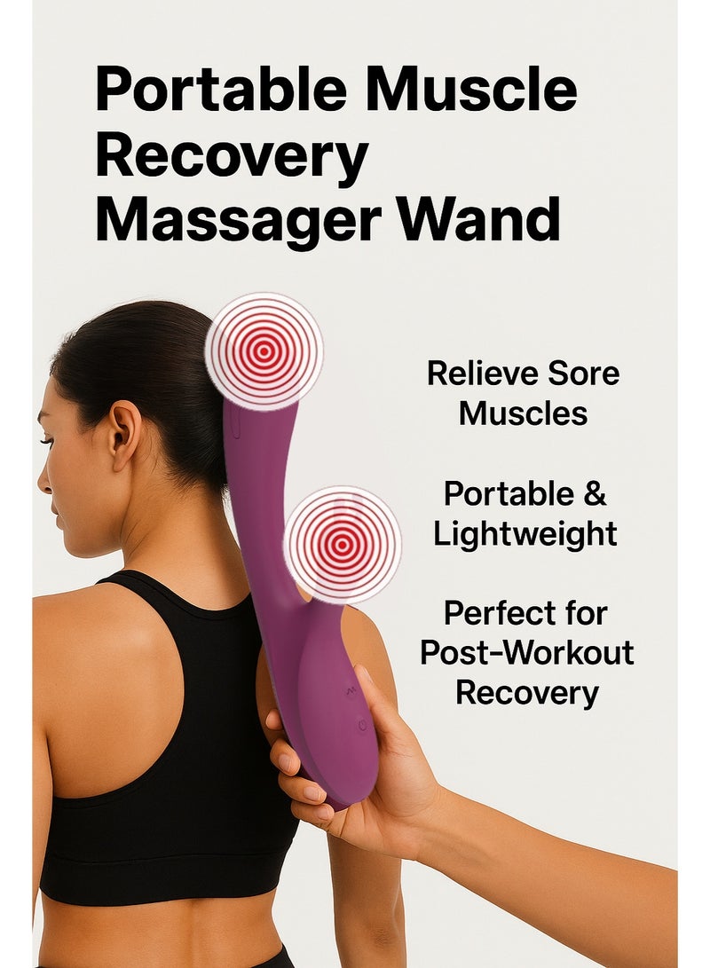 Deep Tissue Muscle Massager for Back, Shoulder, and Legs