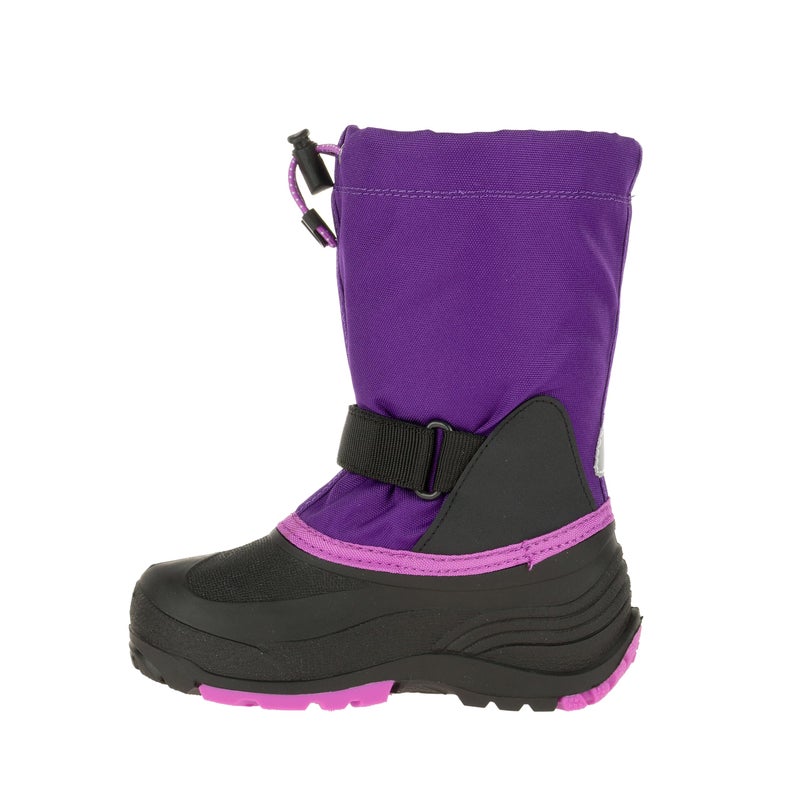 Kamik Waterbug 5 Kid's Winter Snow Boots, Waterproof & Insulated with Removable Liner, Purple - 5 Big Kid (8-12 Years) - Image 3