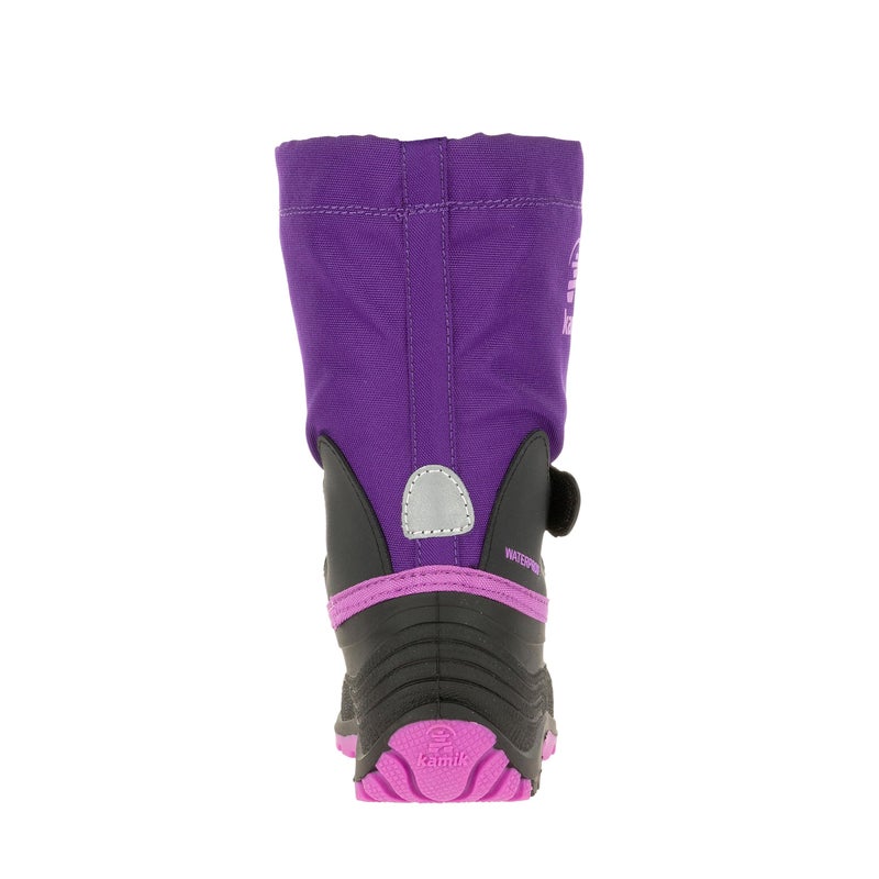 Kamik Waterbug 5 Kid's Winter Snow Boots, Waterproof & Insulated with Removable Liner, Purple - 5 Big Kid (8-12 Years) - Image 5