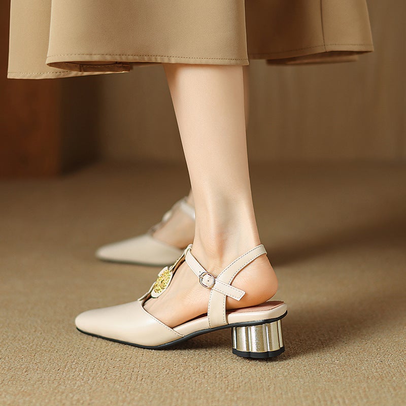 Source 2024 Summer Fashion Rhinestone 32-43 Size Size T-Buckle Women'S Sandals - Image 5