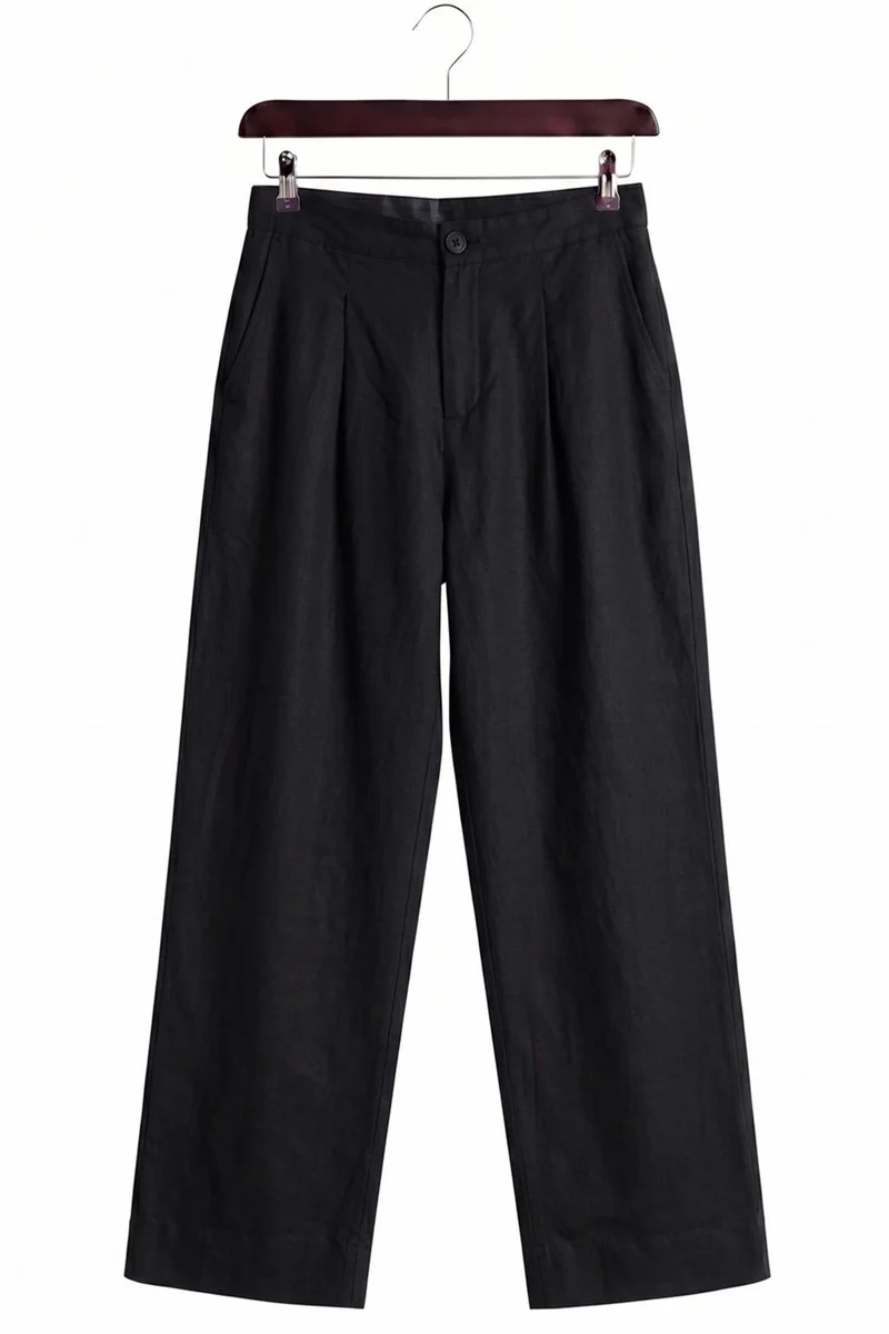 GIESTO Men's Cotton Wide-Leg Suit Pants