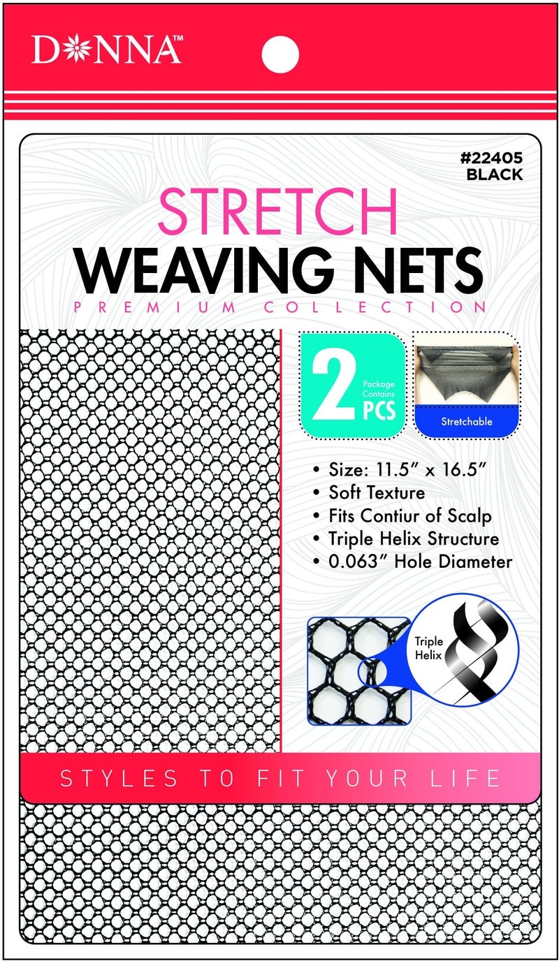 DONNA STOCKING WIG CAPS FOR WOMEN HAIR CAP WIG HEAD HAIR NET 2pcs 3PACK