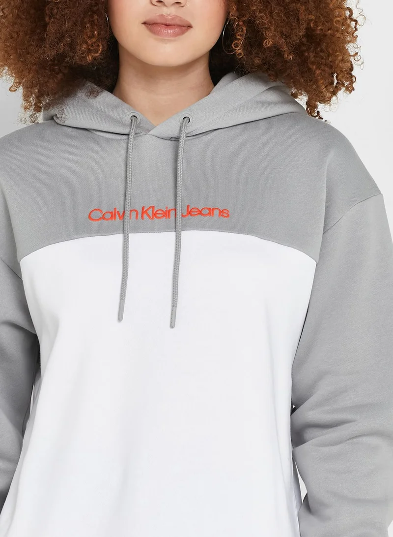 Calvin Klein Jeans Colorblock Logo Hoodie