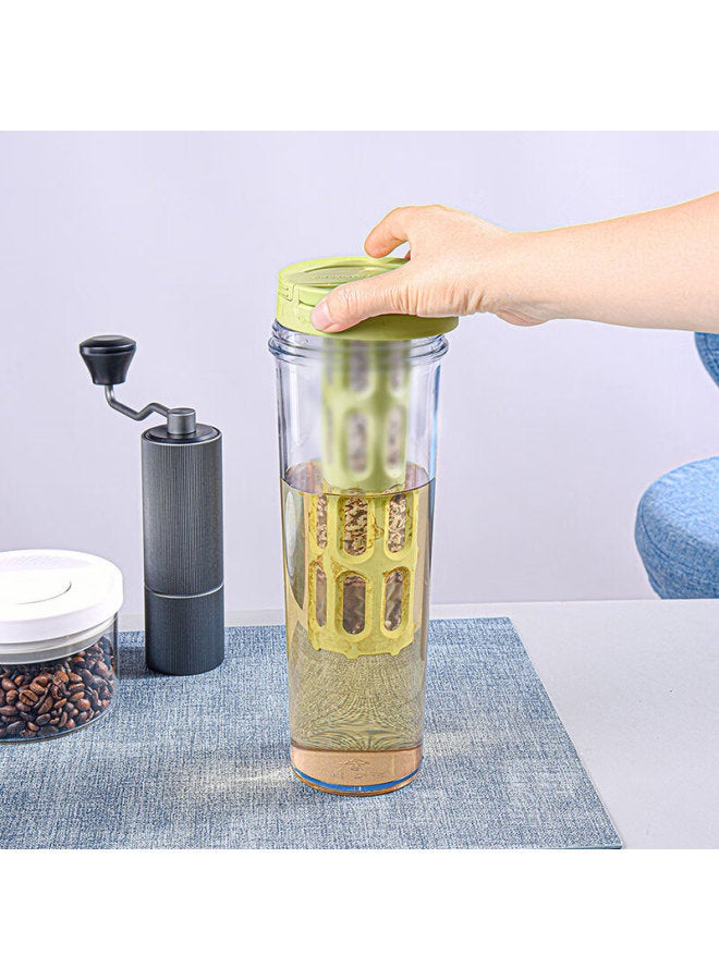 Cliton Cold Brew Coffee Maker Filter Cold Brew Cup Coffee Filter Pot Cold Water Pot Tea Pot Ice Drip Pot Cold Brew Bottle 1L - Image 2