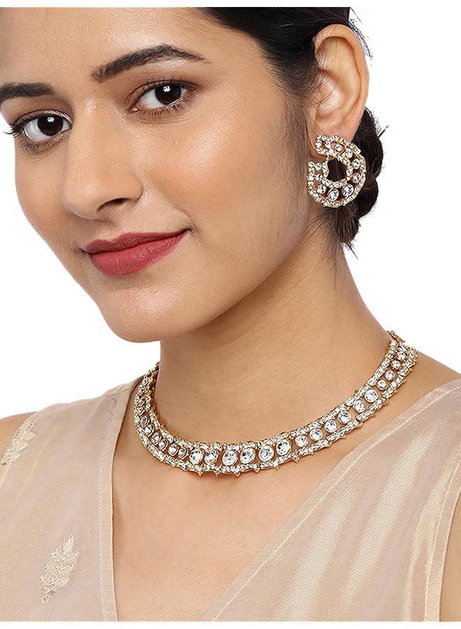 erorex Jewelery Set For Women Golden Zpfk9202 - Image 5