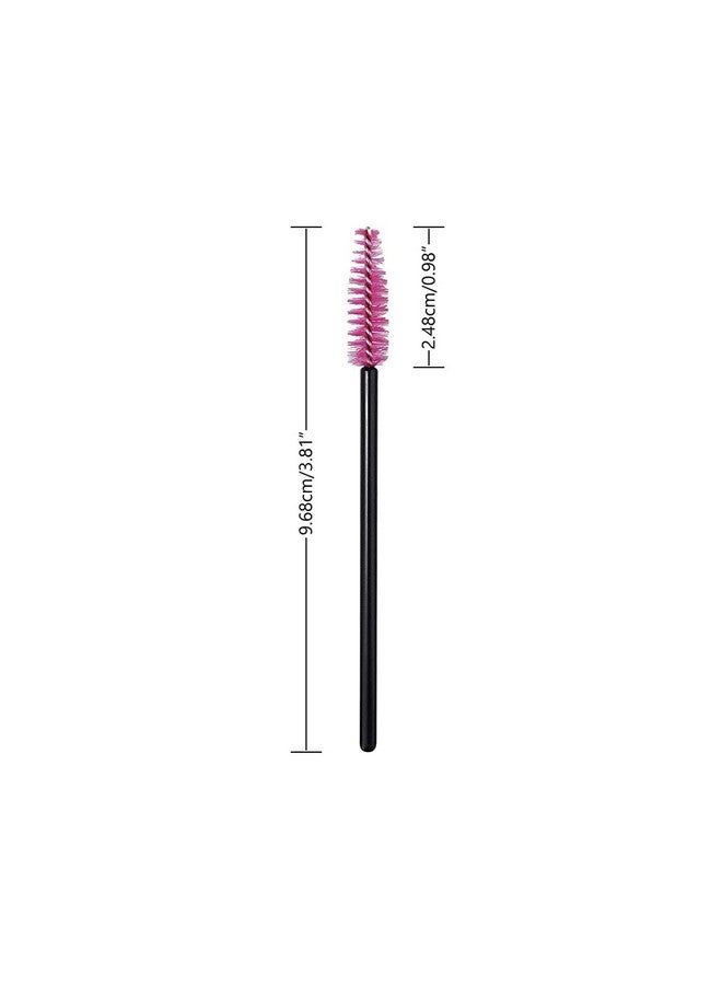 KIRA Disposable Mascara Brushes, Eyelash Brushes Mascara Wands Applicator Eyelash Extensions Makeup Tools Eyebrow Brush (Pack Of 10) - Image 3