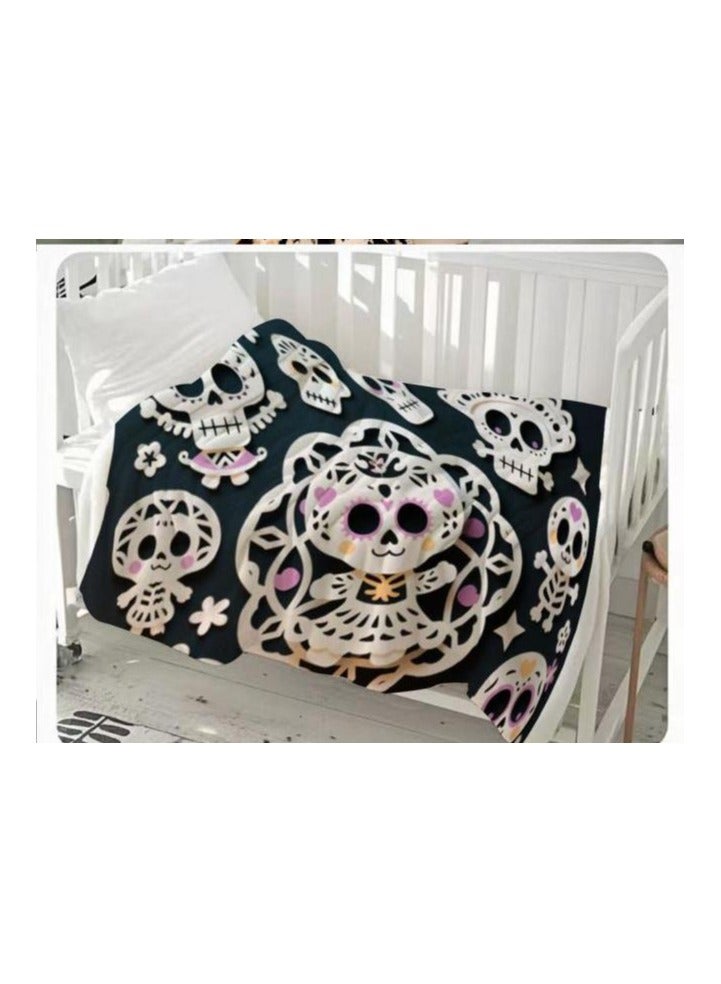 عام بطانية رقيقة من الفانيلا (دافئة ومريحة، ومناسبة للنوم واستخدام الألعاب وإزالة الغبار ومقاومة للرمل) 150 سم * 200 سم - 816 - Image 3