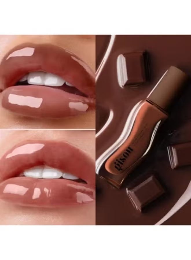 Gisou Honey Infused Lip Oil - Milky Mocha - Image 2